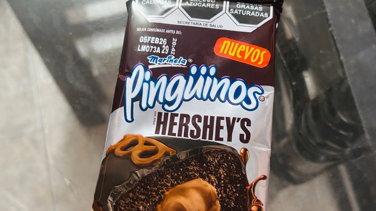 🐧🫧🩷 ASMR ESPAÑOL | COMIENDO PINGÜINOS DE HERSHEY’S 🥱💫🌙