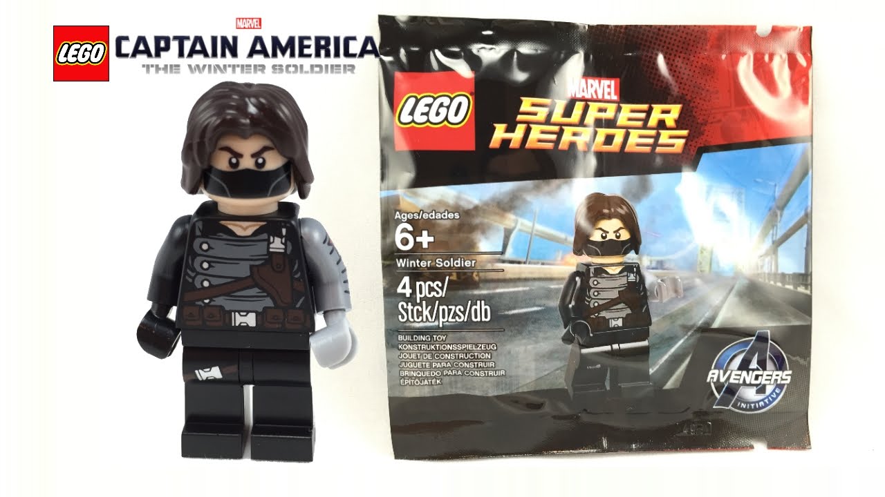LEGO Winter Soldier promotional minifigure review!
