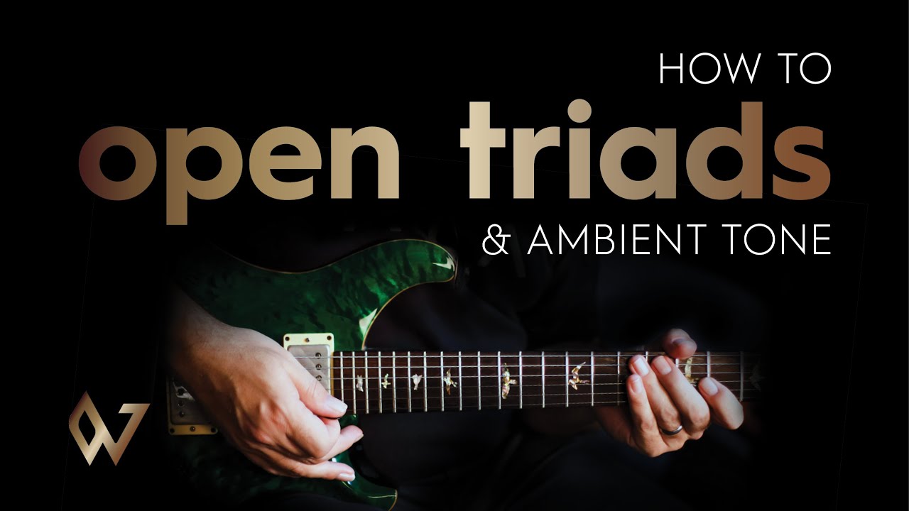 Как играть гитарные аккорды в стиле Ambient Worship — открытые трезвучия