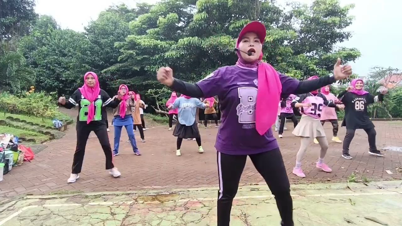 Senam Aerobik Pemula//Penutupan Sementara Mom's Ceria Perintis Menjelang Puasa 2026 💪🙏 #youtube 