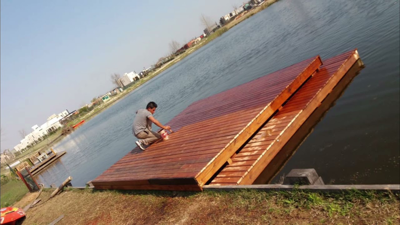 Construccion de muelles, deck de piletas, estacadas