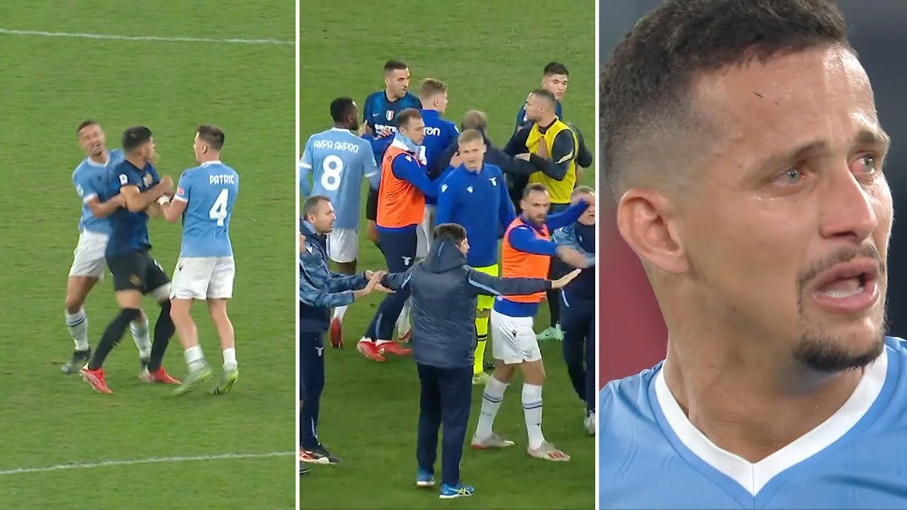 Czy Luiz Felipe posunął się za daleko? Emocje sięgają zenitu, gdy Lazio pokonało Inter 3:1 w Serie A