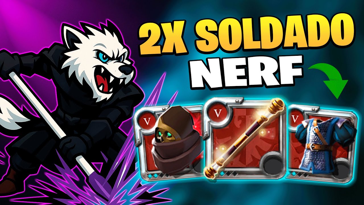 Build Buscador do Graal com Double Peito de Soldado nas Mists! Albion Online