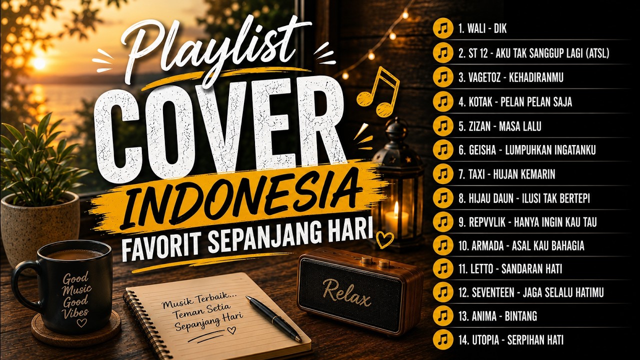 Playlist Lagu Cover Nostalgia 2000an – Teman Kerja, Santai, & Ngopi