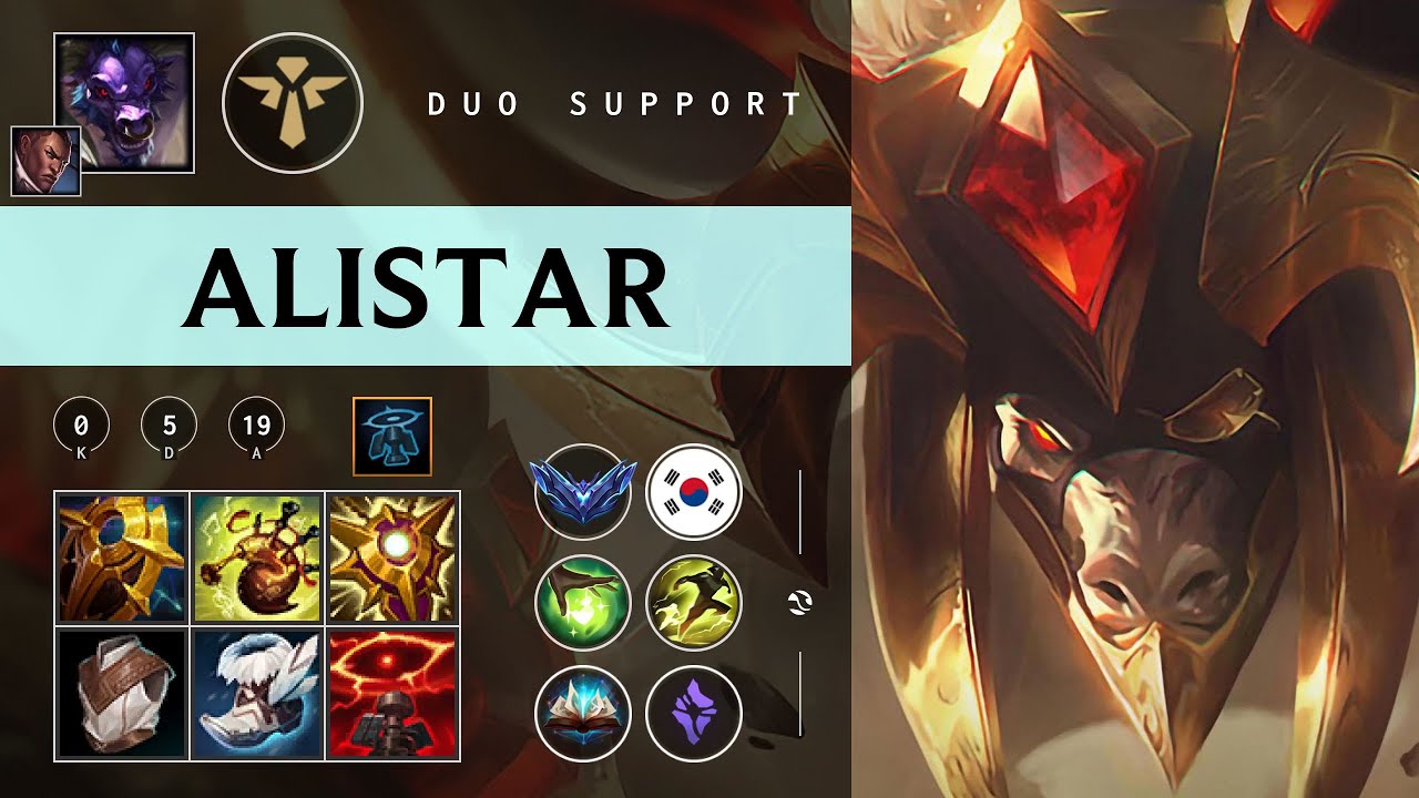 Alistar Support vs Thresh - KR Diamond Patch 26.02