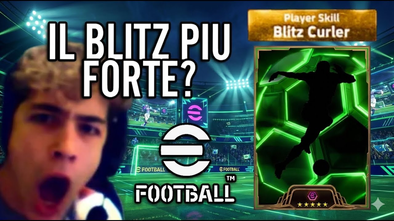 HO TROVATO IL BLITZ CURLER PIU FORTE‼️❓😱 SU EFOOTBALL‼️PER I FREE TO PLAY