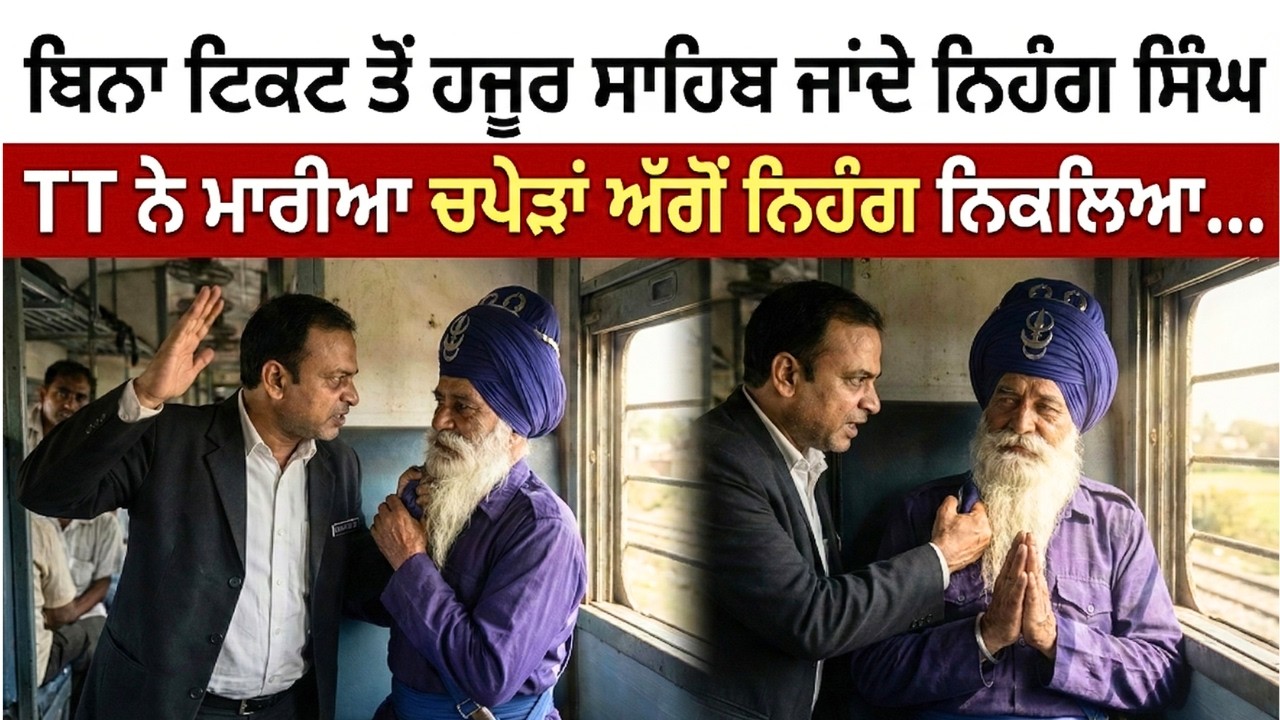 ਨਿਹੰਗ ਸਿੰਘ ਦੇ ਥੱਪੜ ਮਾਰਨਾ TT ਨੂੰ ਪਿਆ ਮਹਿੰਗਾ 😱 ਸਿਰਫ ਇਕ ਬੱਕਰੇ ਕਰਕੇ ਹੋਇਆ ਕਾਂਡ #punjabpolice