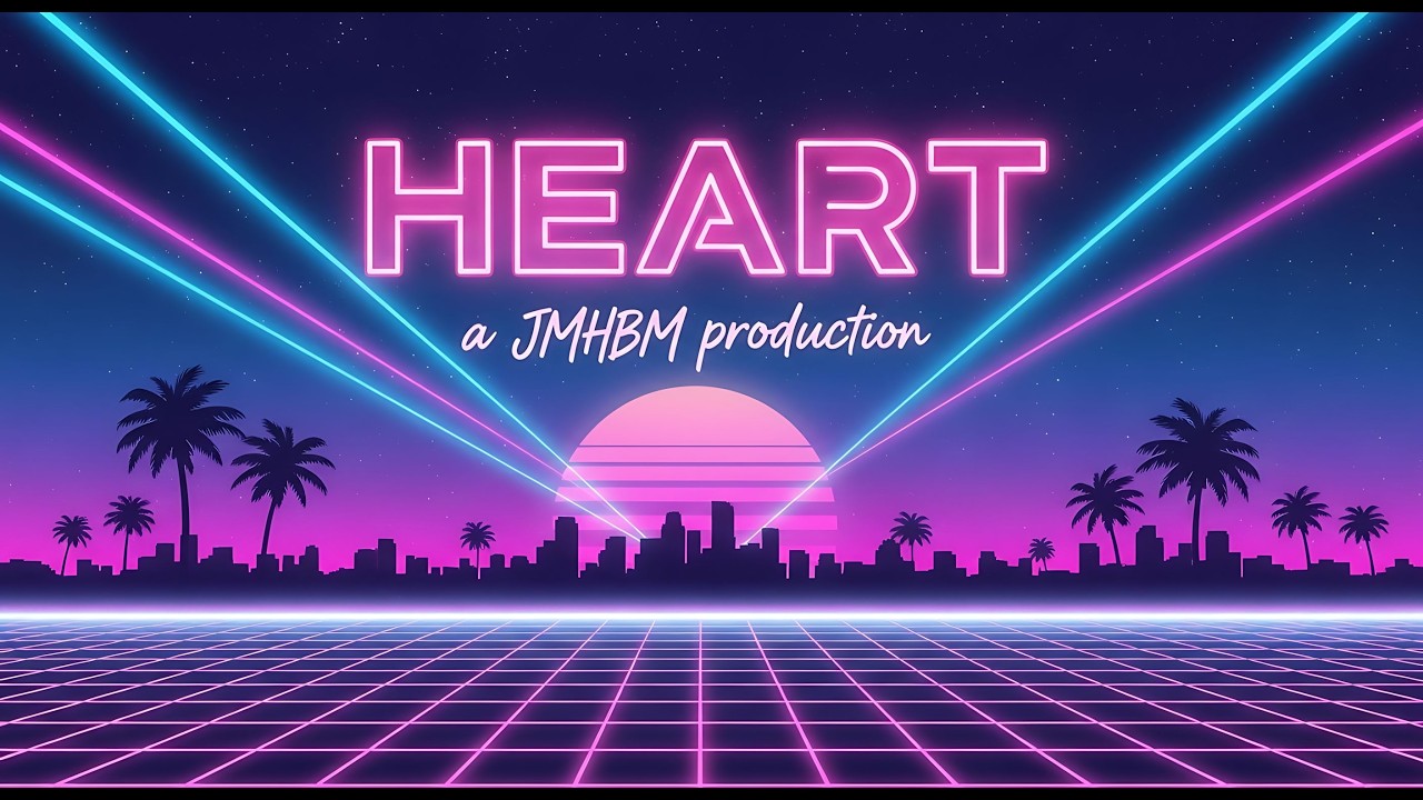 FREE Synthwave Instrumental - ‘Heart’ | 80's Retro Pop Music for Videos, Games & More