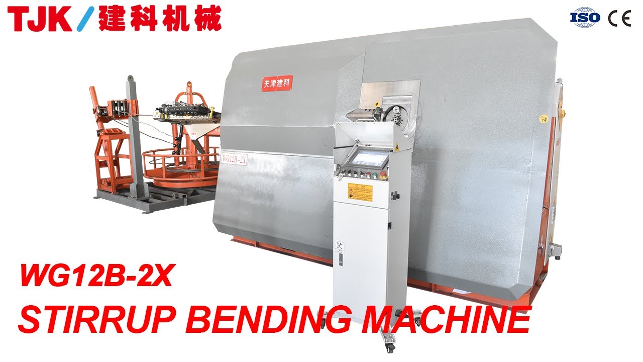WG12B-2X (5-13mm) Stirrup Bending Machine -- TJK MACHINERY