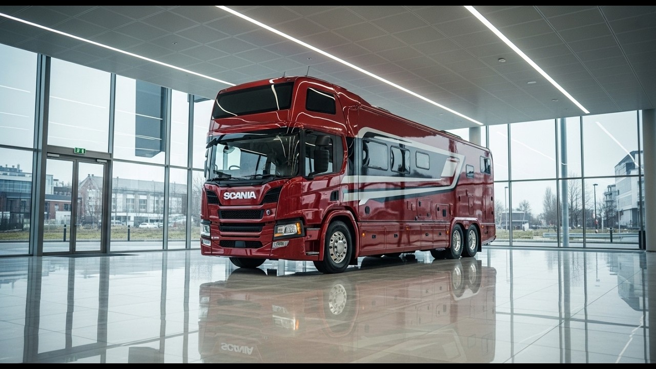 🚐 Scania Double Decker 6×6 2026 | Kitchen, Bathroom & Bedroom Tour | CARHOW