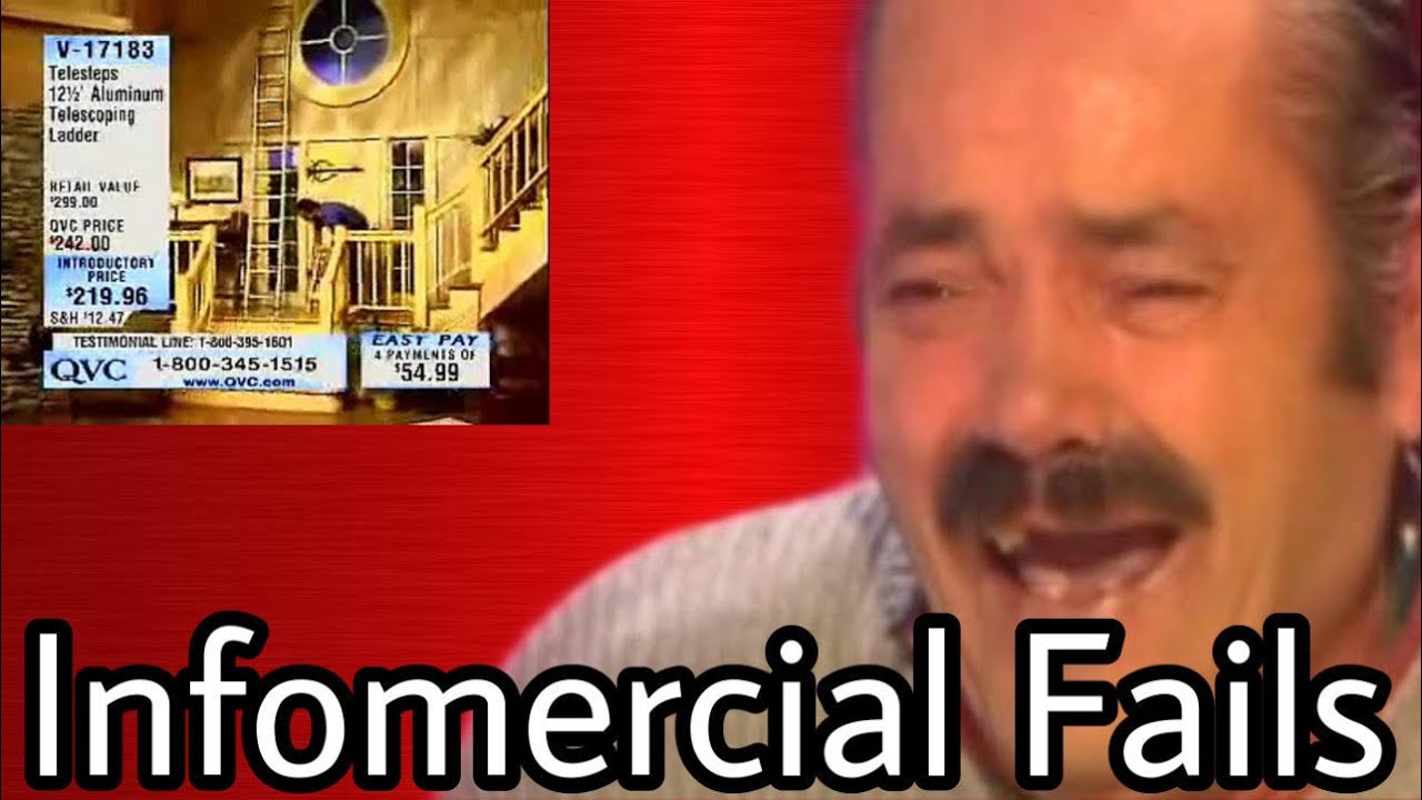 Infomercial Fails Compilation (Reaction)