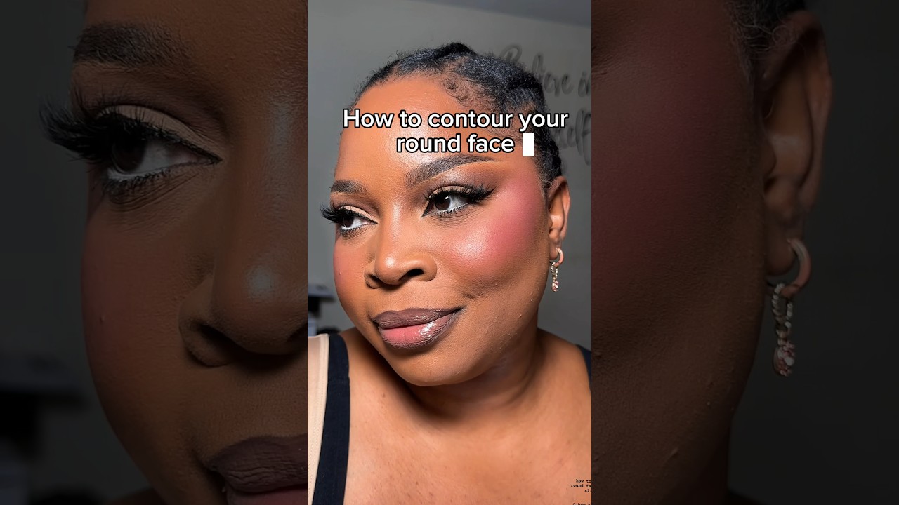 How to Contour Round face made easy. 