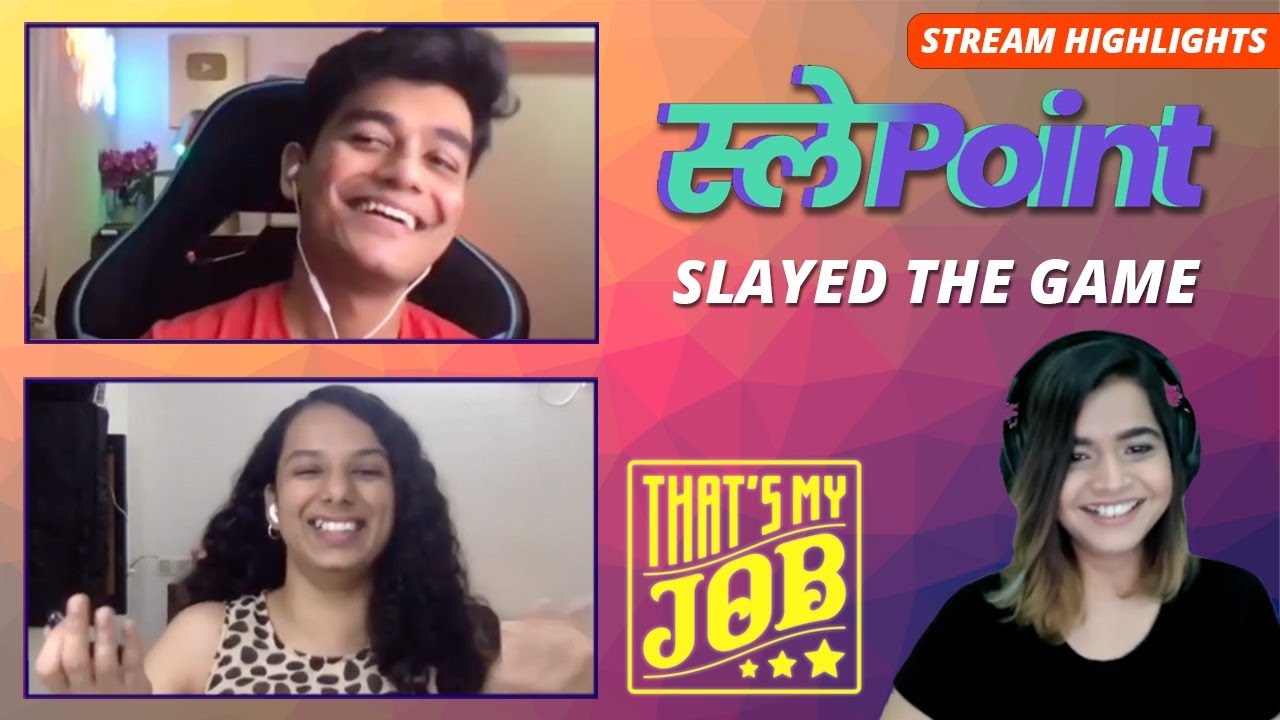 MAD FUN in That's My Job! with @SlayyPointOfficial