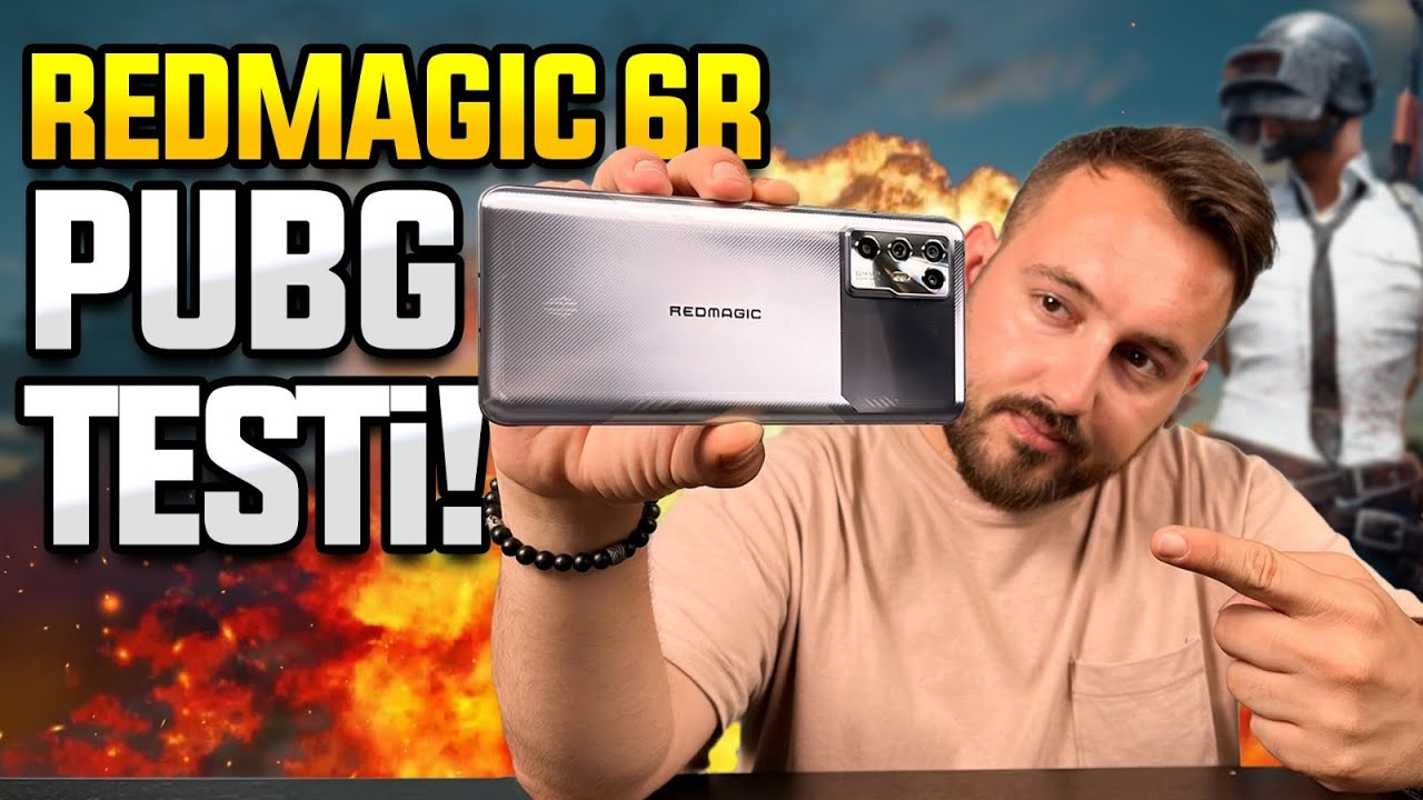 Türkiye'ye geldi! - RedMagic 6R PUBG Mobile testi! (Üzdü ama olsun)