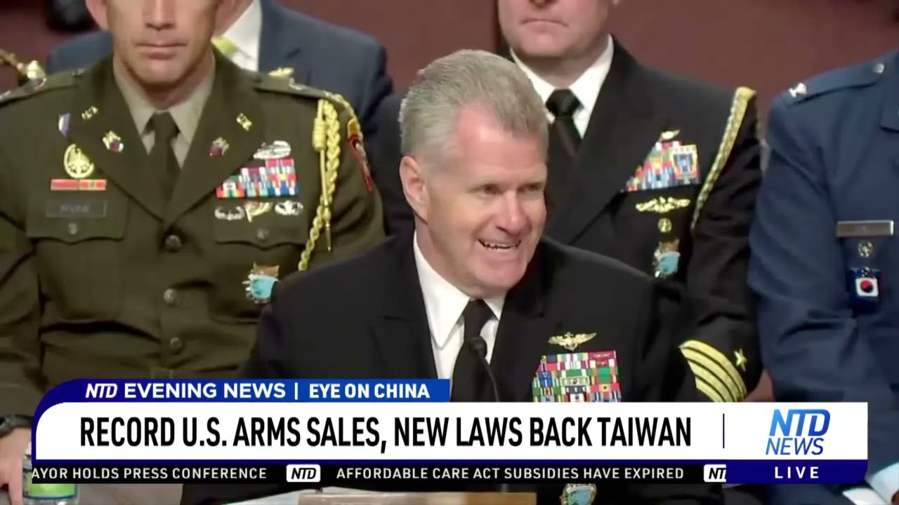 U.S. Steps Up Efforts to Defend Taiwan Amid China Threat