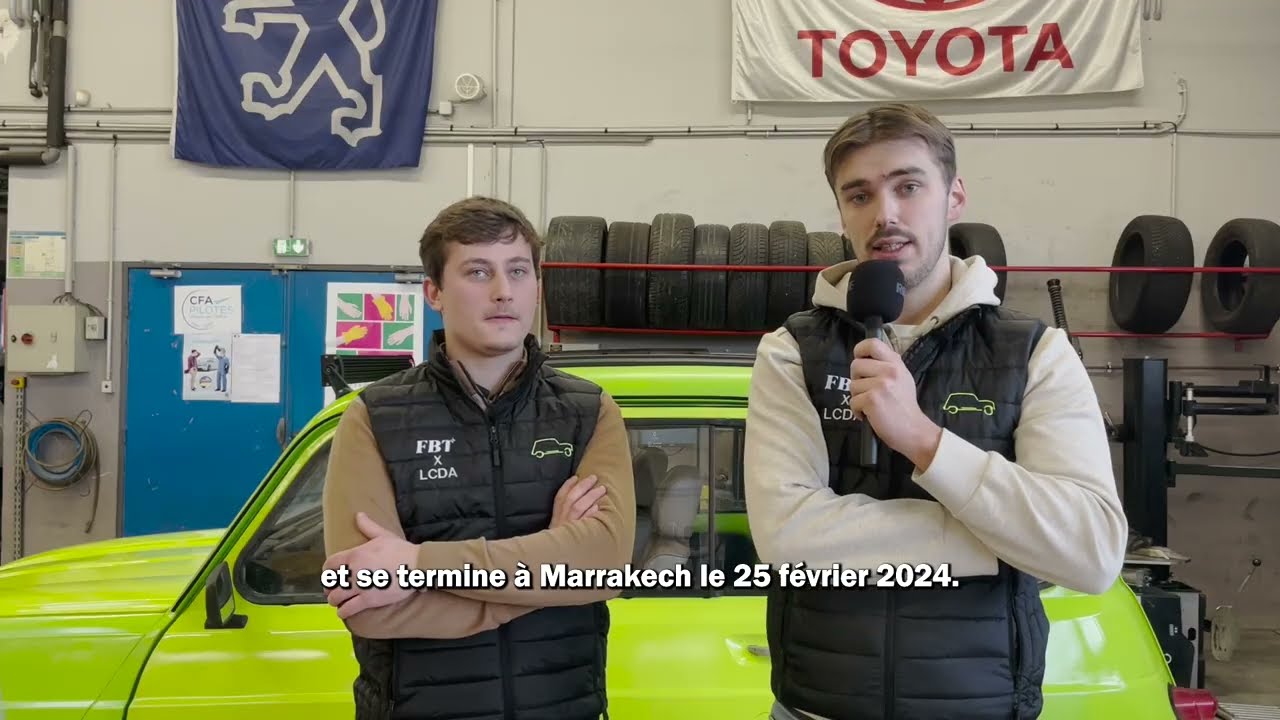 Ils participent au 4L Trophy 2024 !