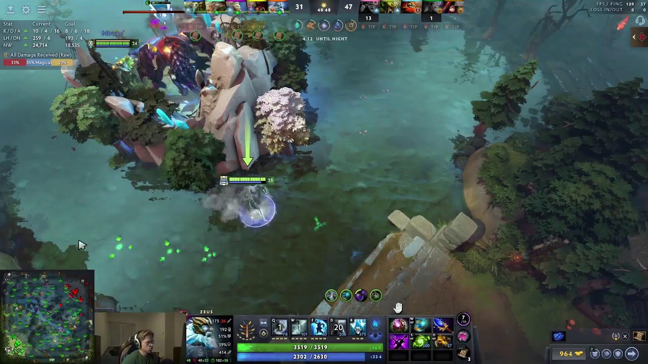 Topson playing ranked