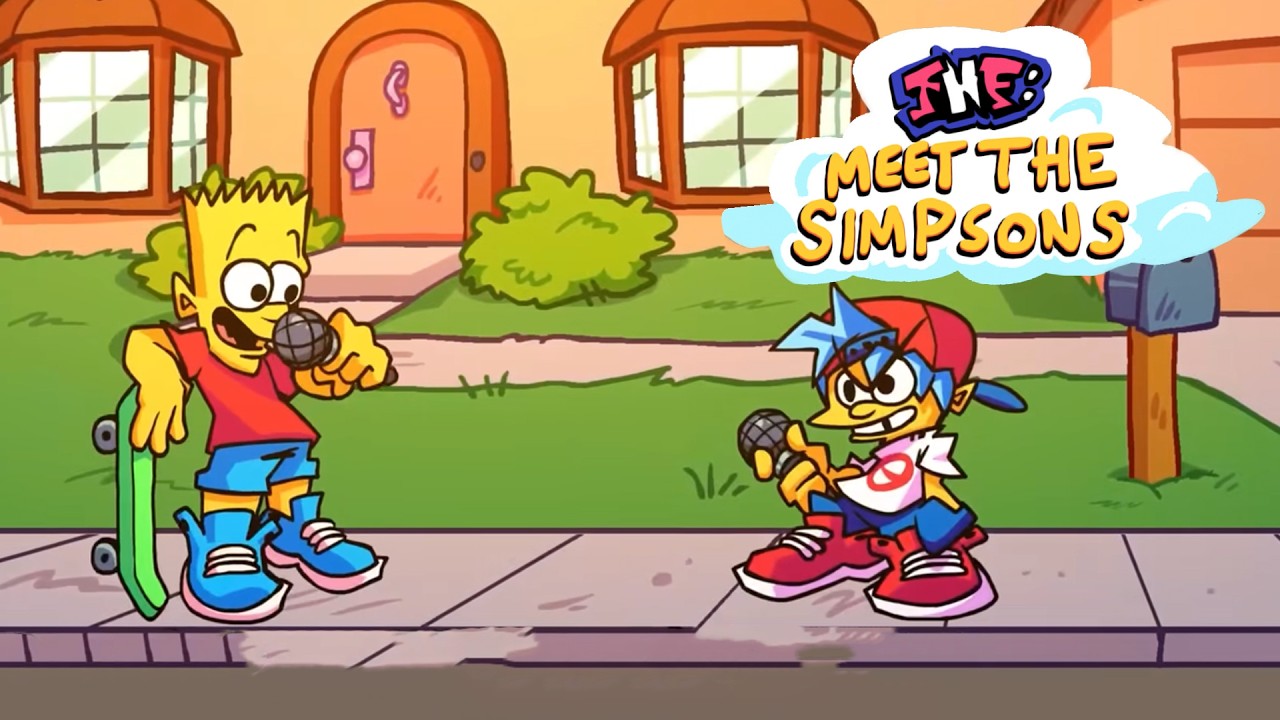 ФНФ ФЕРНУЛСЯ С СИМПСОНАМИ! FNF: Meet The Simpsons!
