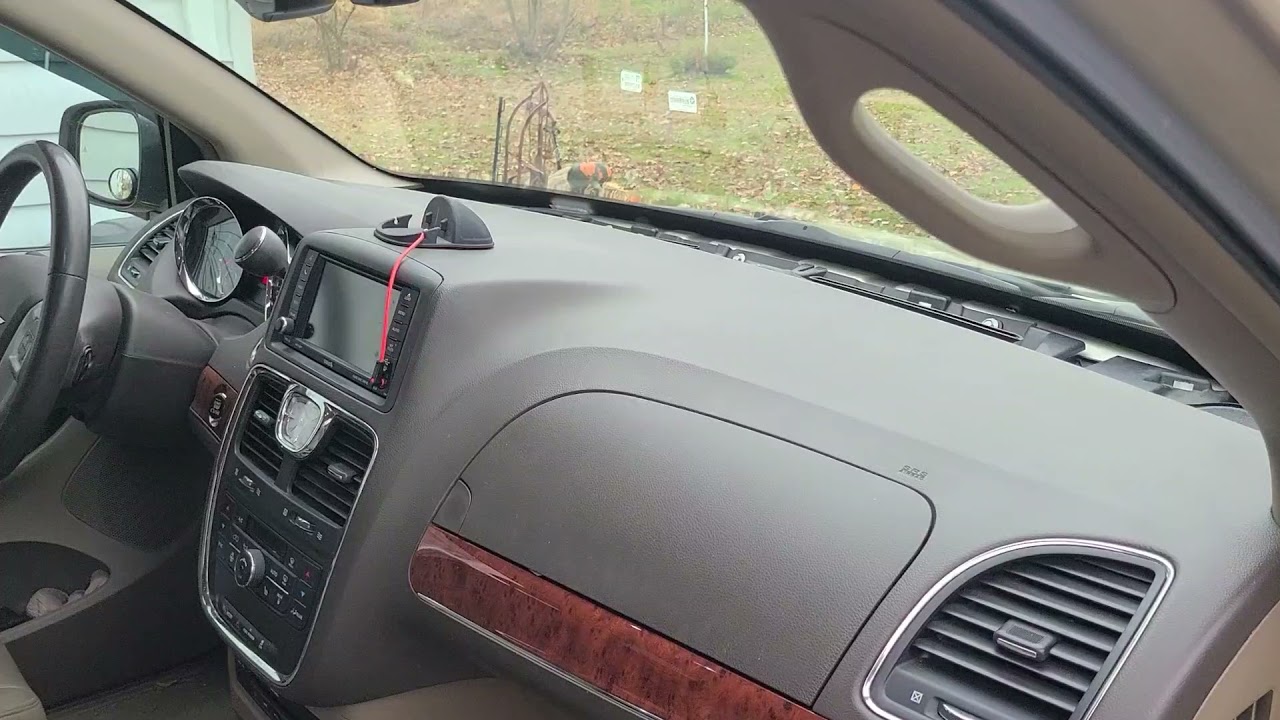 Chrysler T&C dash noise fix