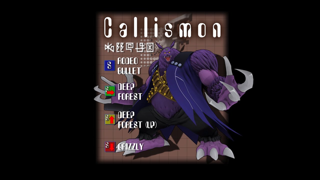 Digimon Rumble Arena Remastered: Callismon