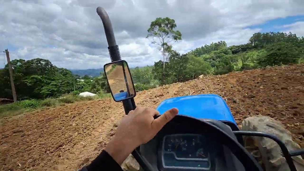 Nivelado as lavouras para o plantio do milho safrinha!
