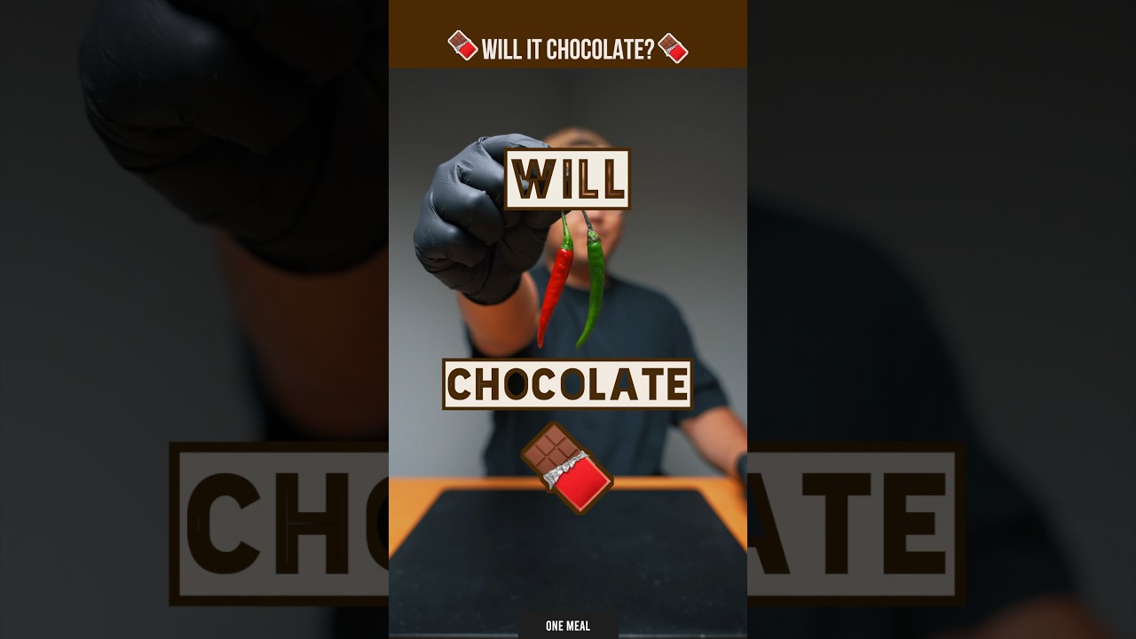Will Thai Pepper CHOCOLATE? #spicy #chocolate #asmr