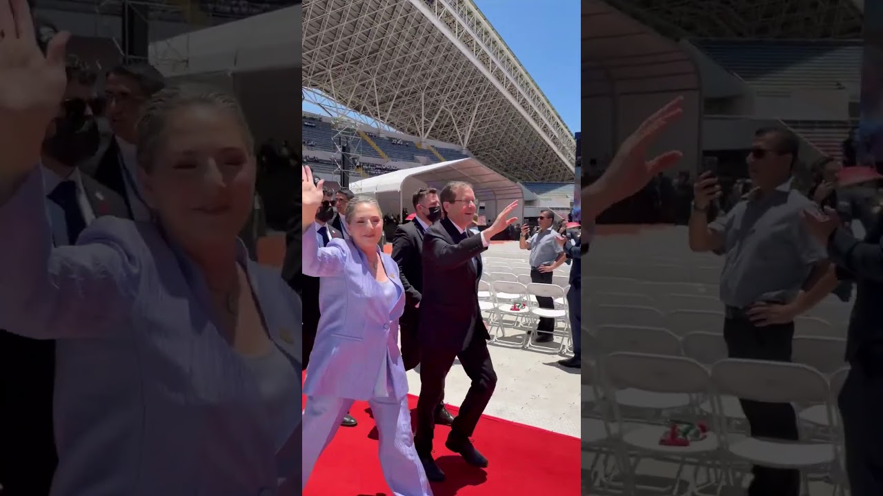 Israel's President Isaac Herzog attends inauguration of Laura Fernandez, Costa Rica's new President