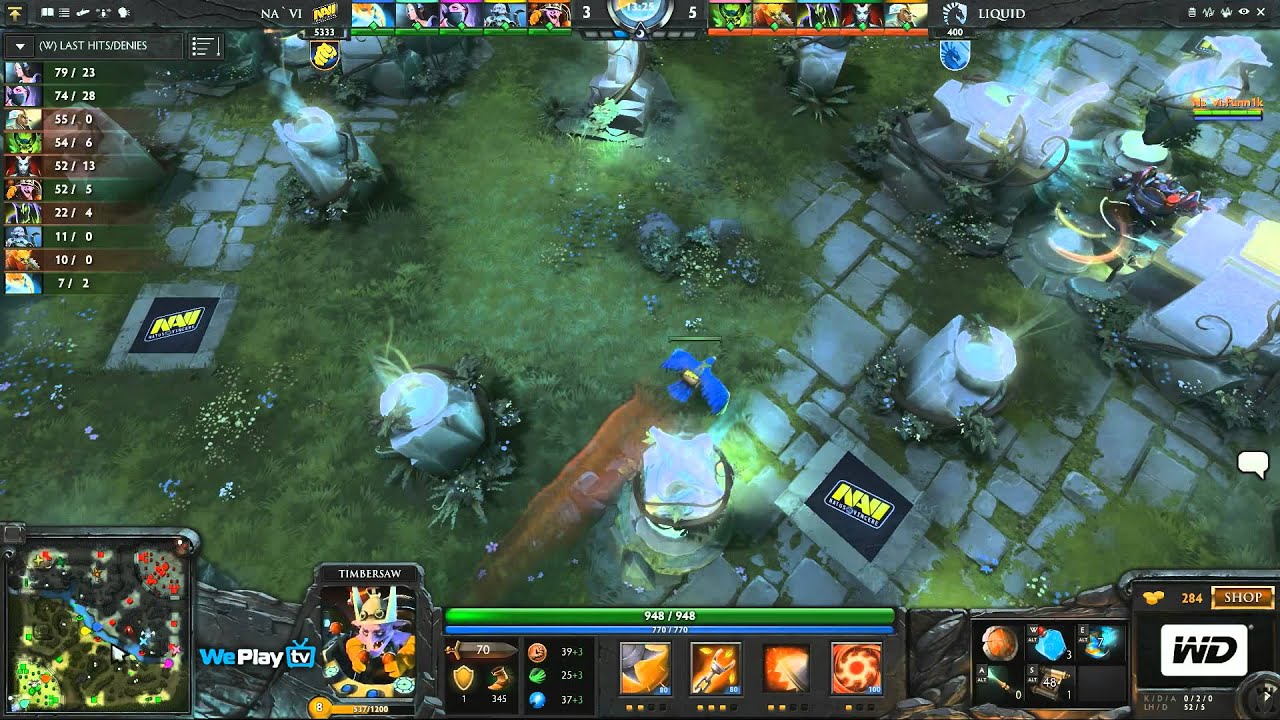 Na`Vi vs Liquid - Game 2 (WePlay - LB Final) [Epic Bo5 Series]