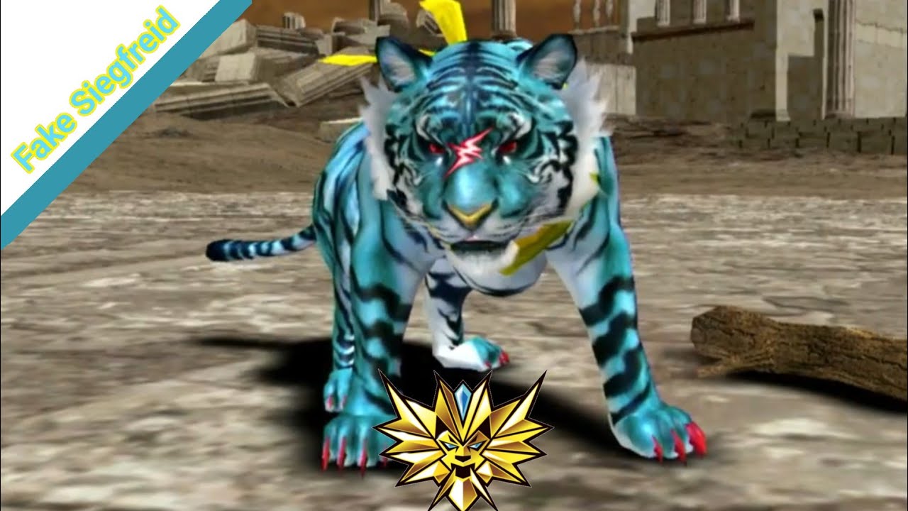 Fake Siegfreid gameplay. Strong animal kaiser max4 | 百獣大戦グレートアニマルカイザー (animal gameplay)