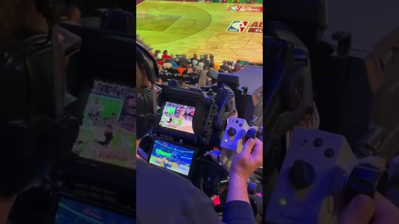 Epic camera skills behind the broadcast camera 🎬 #cameraman