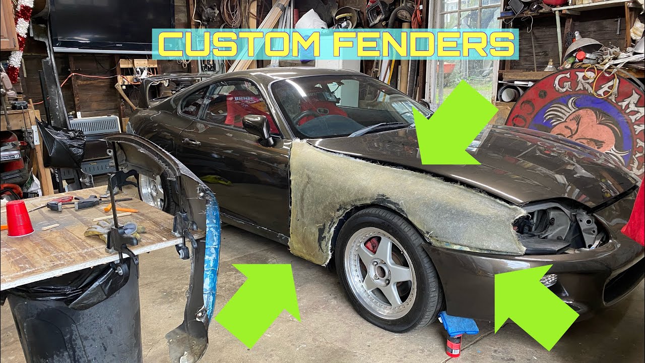 MKIV Supra: How to make fiberglass fenders