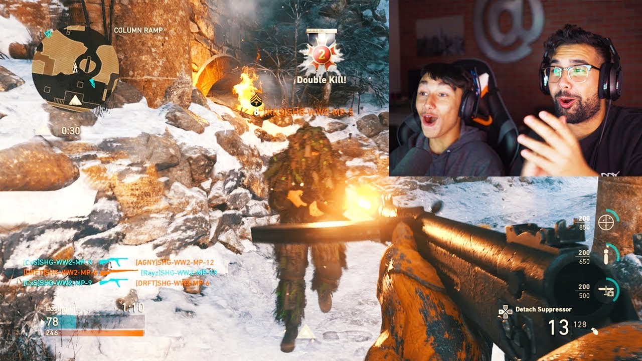 Little nephew's first game COD WW2