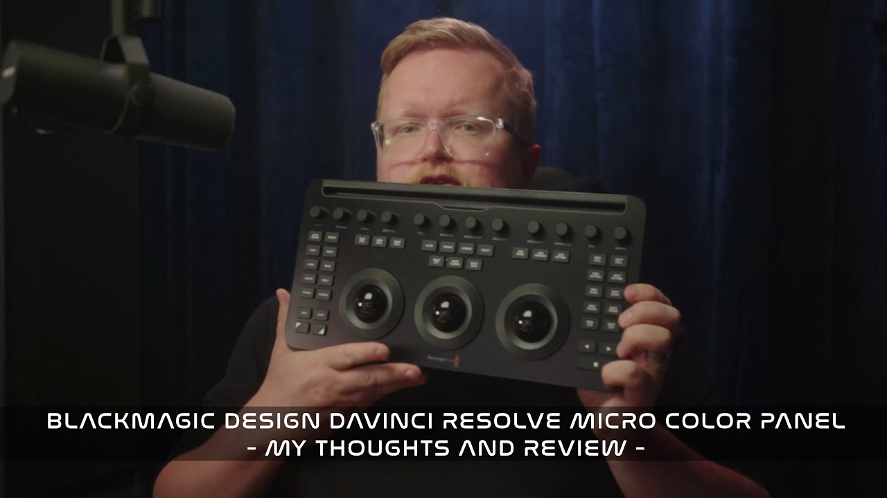 My Honest DaVinci Resolve Micro Color Panel Thoughts & Review