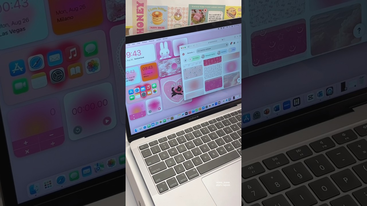 unboxing my macbook air m1 💕🌷✨ #macbook #macbookair #apple #laptop #reccomendations #macbookm1