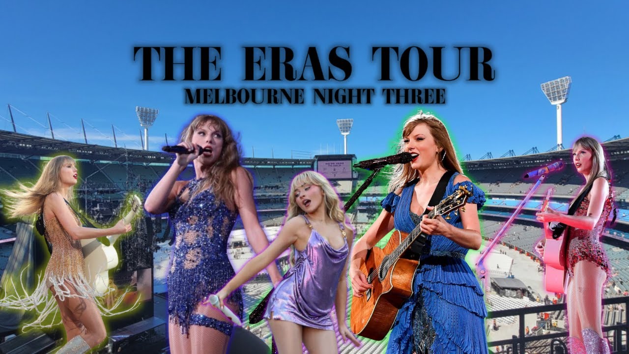 THE ERAS TOUR ✨ *MELB NIGHT 3* Taylor Swift and Sabrina Carpenter live 🎤🎆