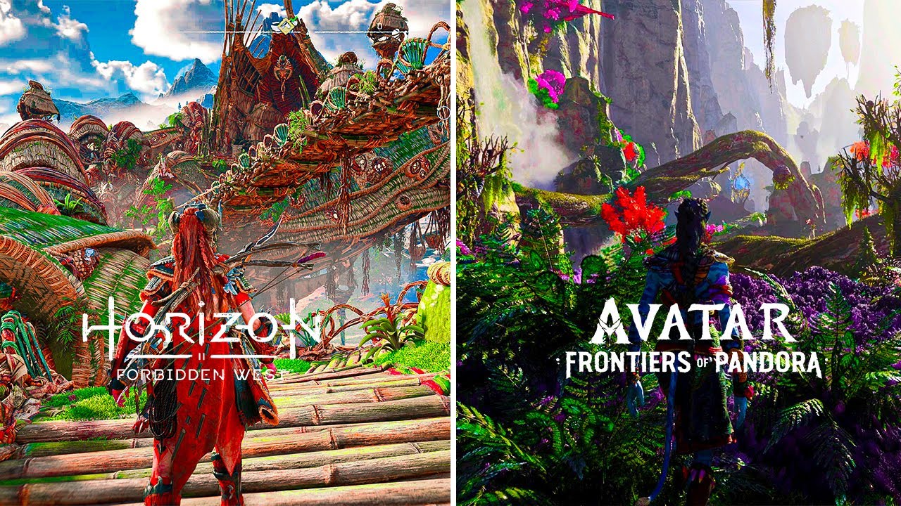 Horizon Forbidden West VS Avatar Frontiers of Pandora? The Ultimate Comparison!