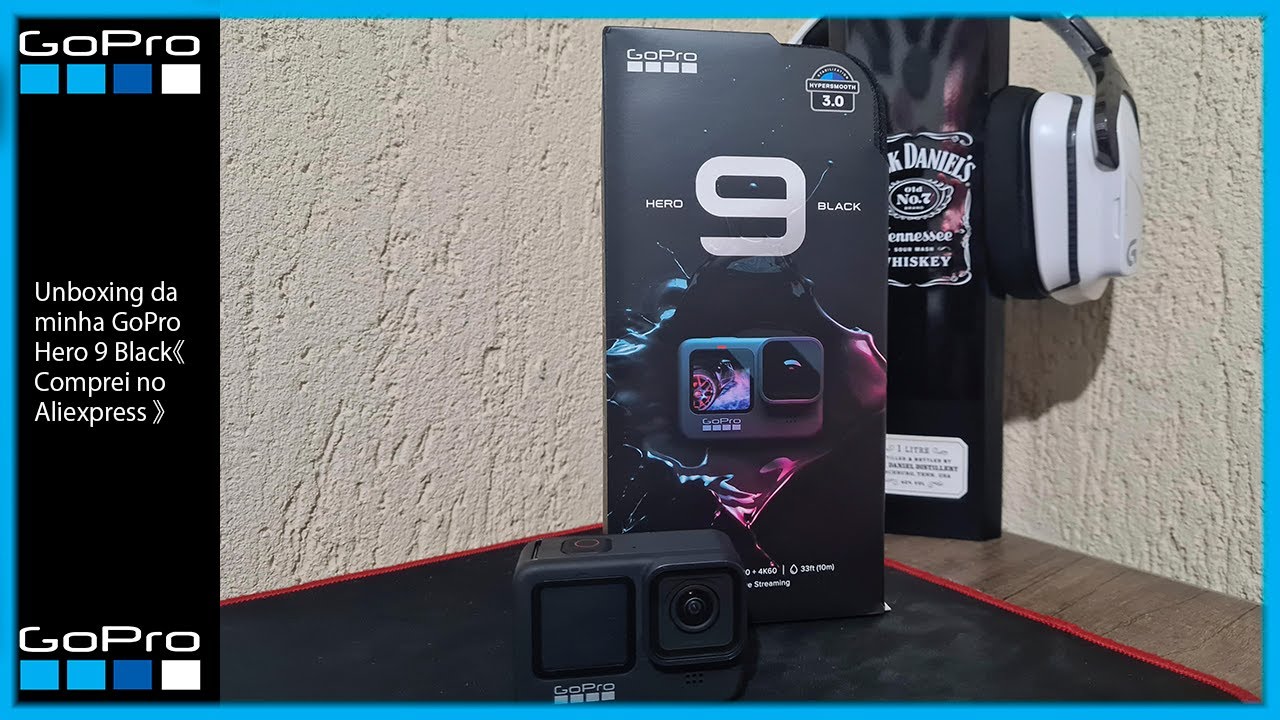 Alessandro PG | Unboxing da minha GoPro Hero 9 Black《 Comprei no Aliexpress 》