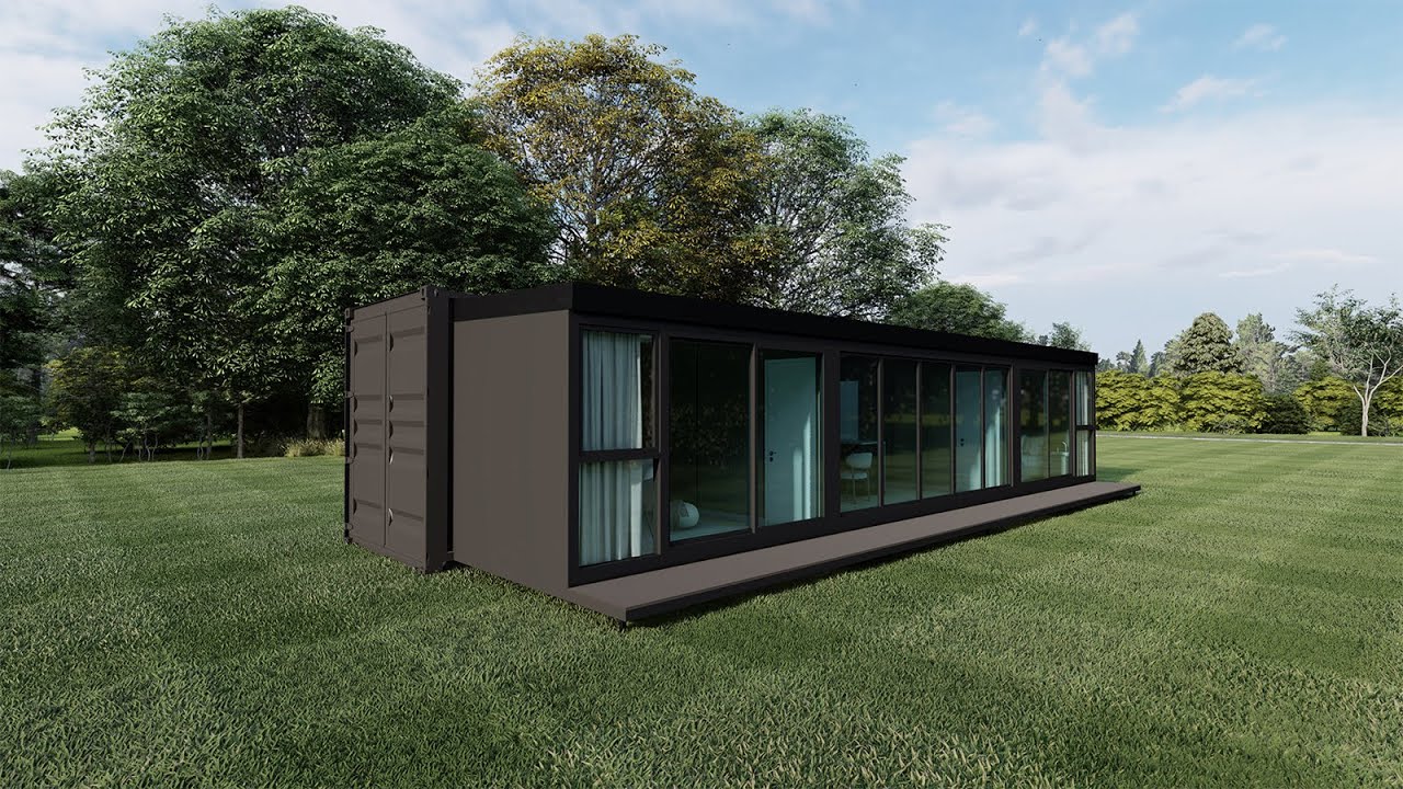 40ft expandable container house for AirBnb