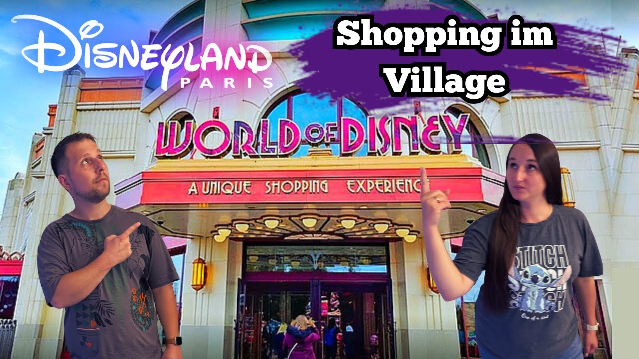 Shopping im Disney Village Disneyland Paris 2025 ALLE LÄDEN