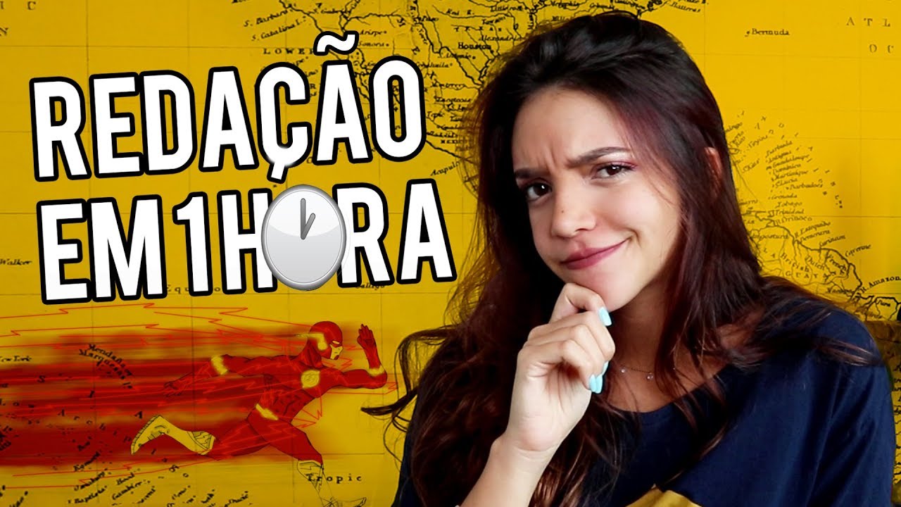 COMO ESCREVER A REDAÇÃO DO ENEM MAIS RÁPIDO - Débora Aladim