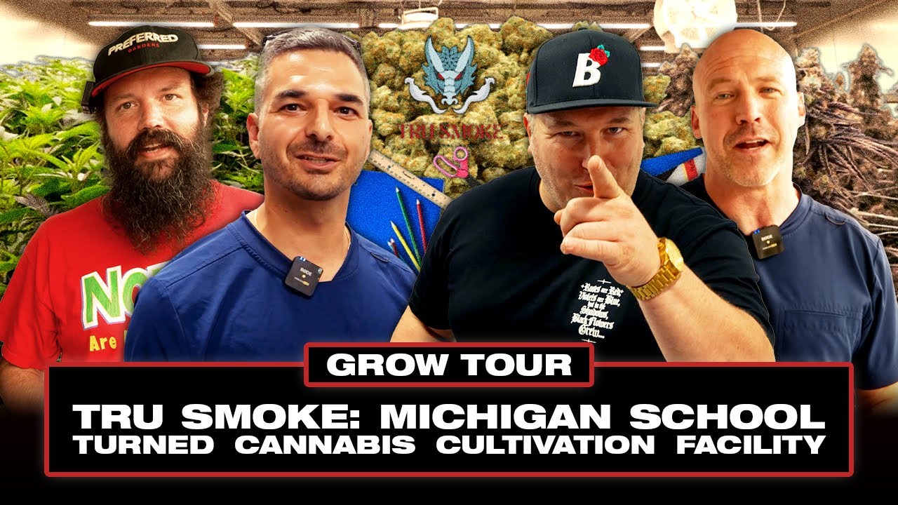Tru Smoke: Grow Tour, School turned Michigan Cannabis Grow, Aroya Tech
