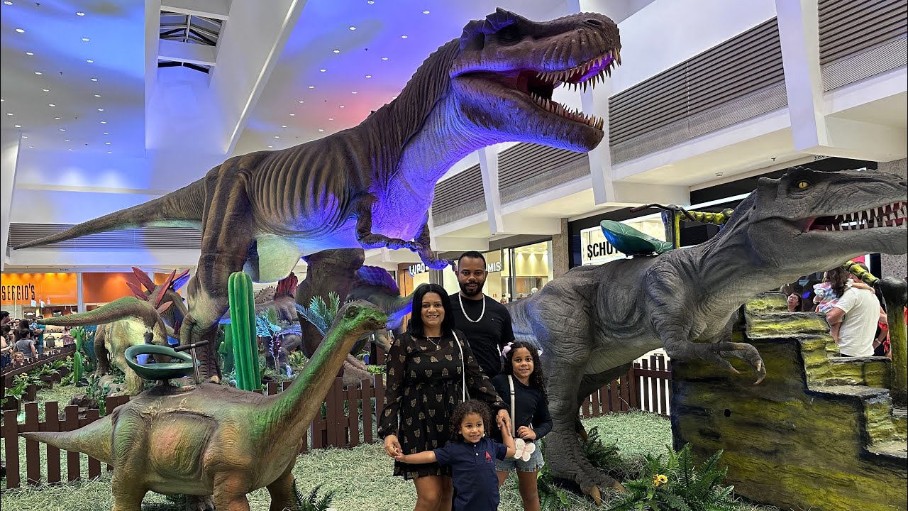 MUNDO DOS DINOSSAUROS!!! Vlog de passeio.