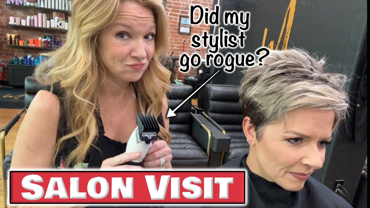 Pixie Salon Visit...Ummm That's REALLY Short!