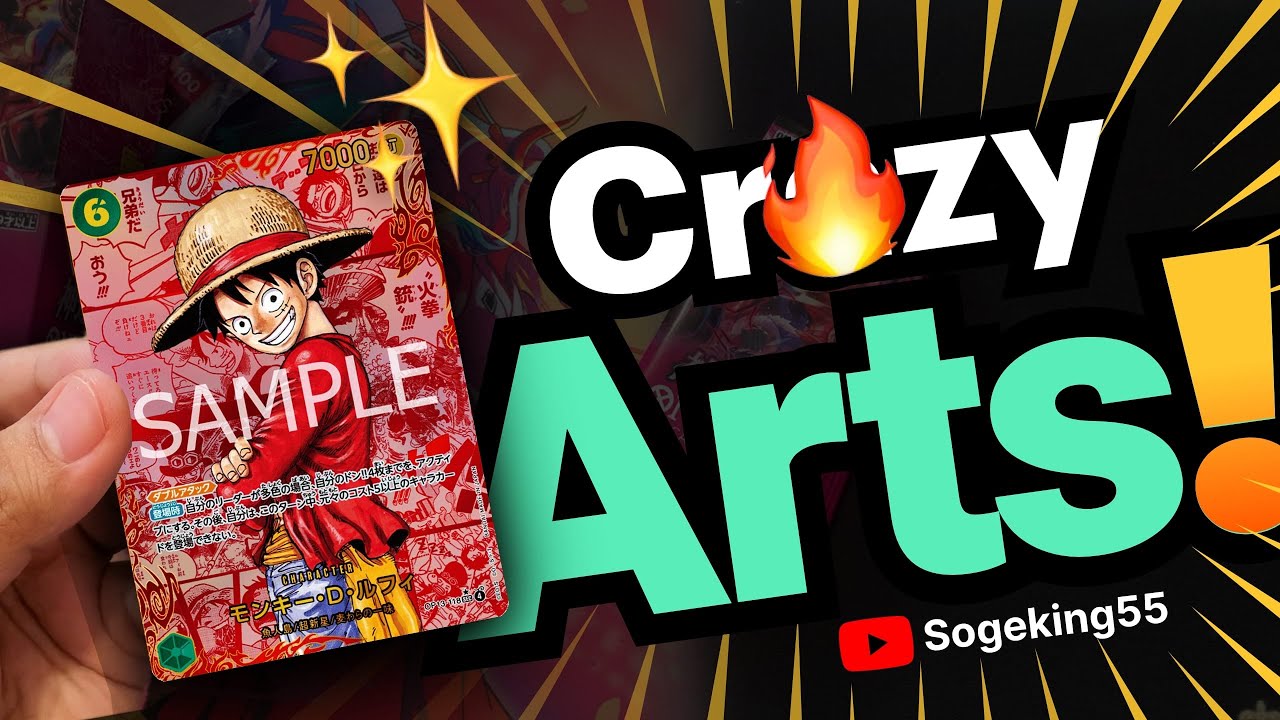 OP13 Parallel Cards – Insane Manga Cards!!! 😱🔥