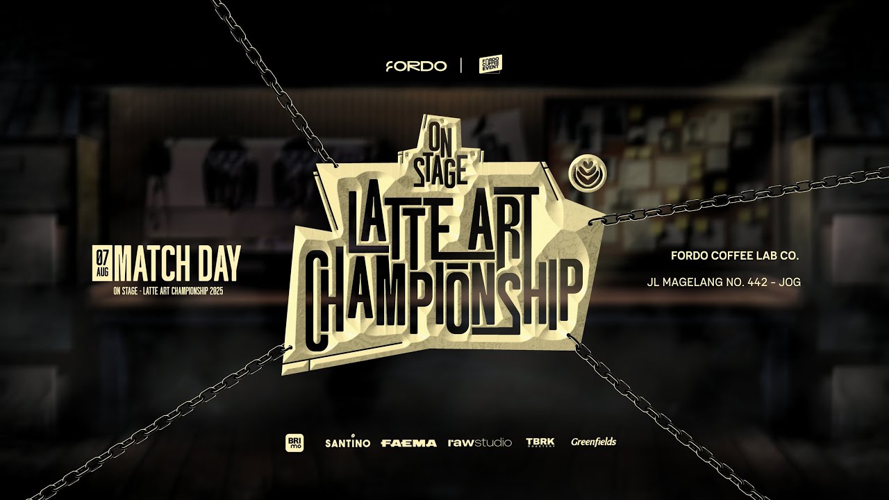 ON STAGE - OPEN SERVICE LATTE ART CHAMPIONSHIP 2025 | FORDO COFFEE EVENT