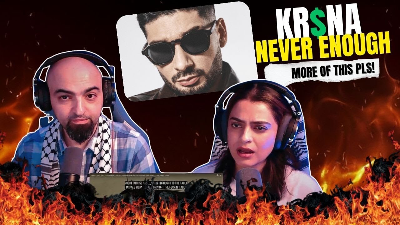 Kr$na - Never Enough | REACTION | WE LOVE THIS VERSION OF KR$NA!
