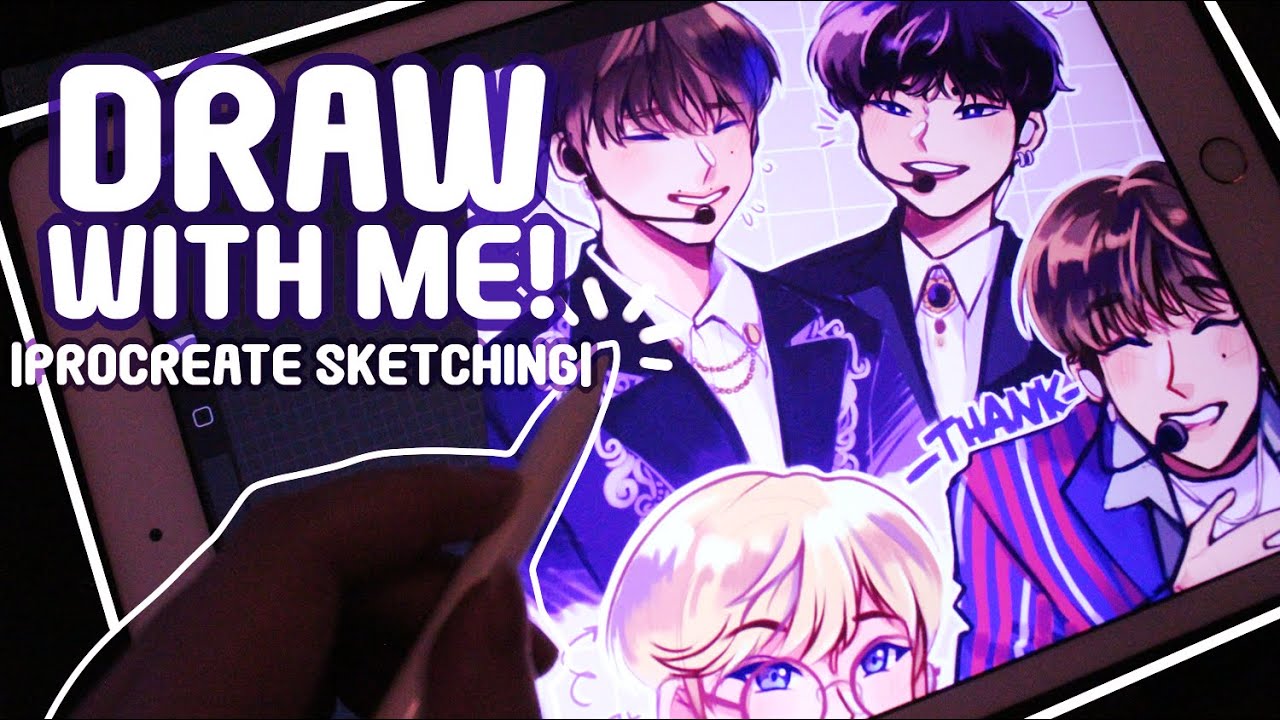 Draw With Me! |Sketching in Procreate!|