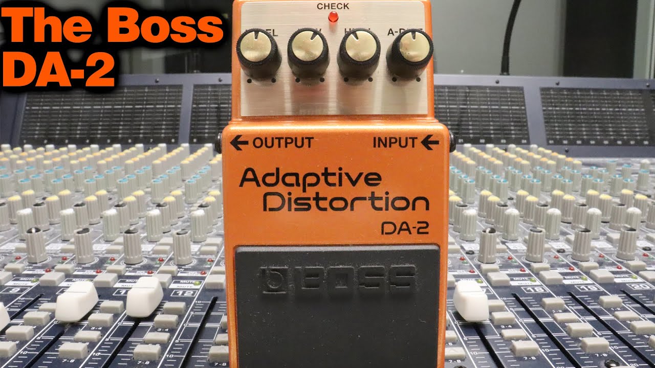Boss DA-2 ADAPTIVE DISTORTION Pedal - Ahead Of Its Time!