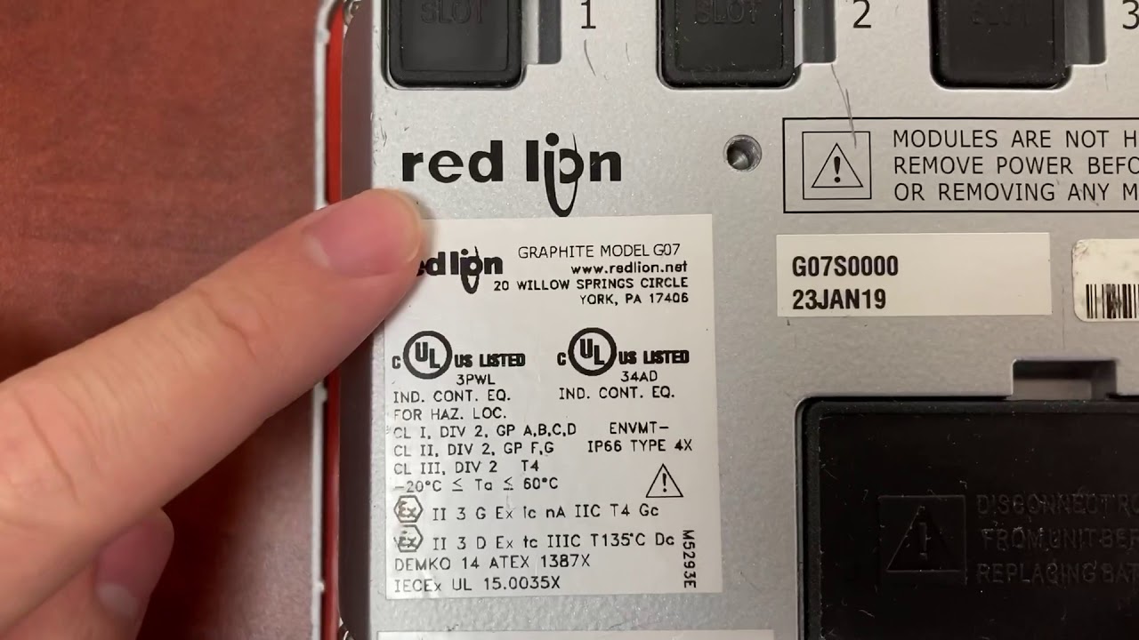 RED LION BASIC 04 — Извлечение/загрузка программы из HMI на компьютер / Crimson