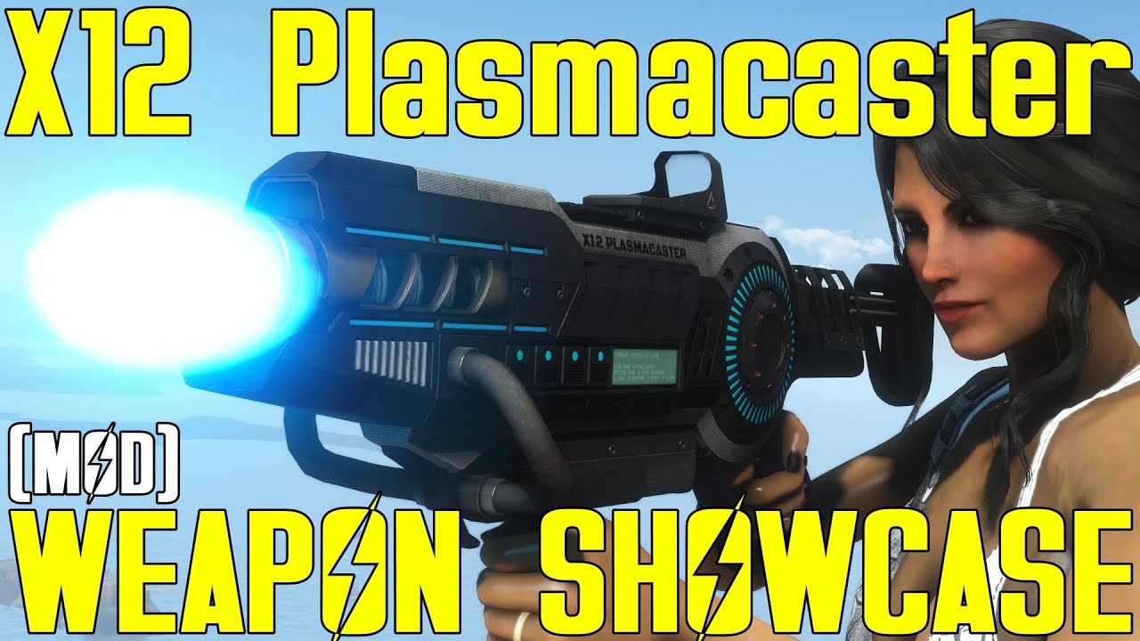 Fallout 4: X12 Plasmacaster - Weapon Showcase